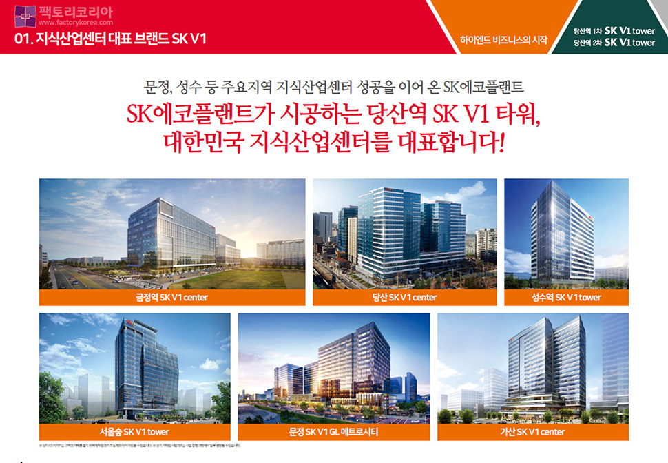 당산역 SK V1타워 분양