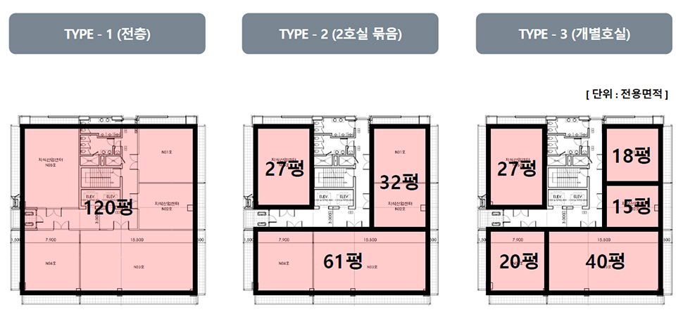 플랜트양평 평면계획